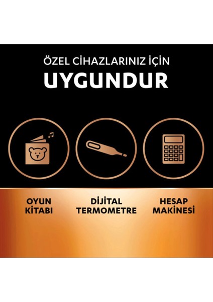 LR44 Alkalin Özel Pil (4'lü Paket) 1,5V fırsatları
