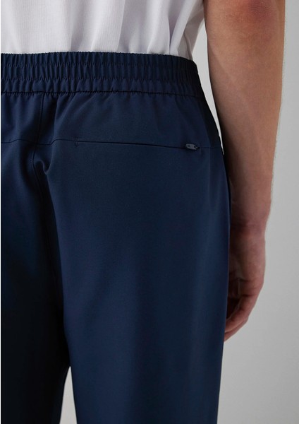 Lacivert Spandex Jogger Pantolon 0010597-80872