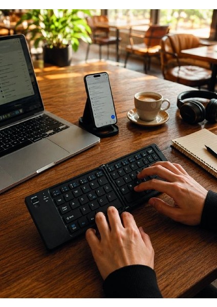 Kablosuz Katlanabilir Bluetooth Klavye Telefon Tablet Bilgisayar Uyumlu fiyatları