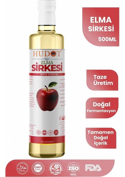 Tr Elma Sirkesi Doğal Fermantasyon 500 ml Hudot® fiyatları