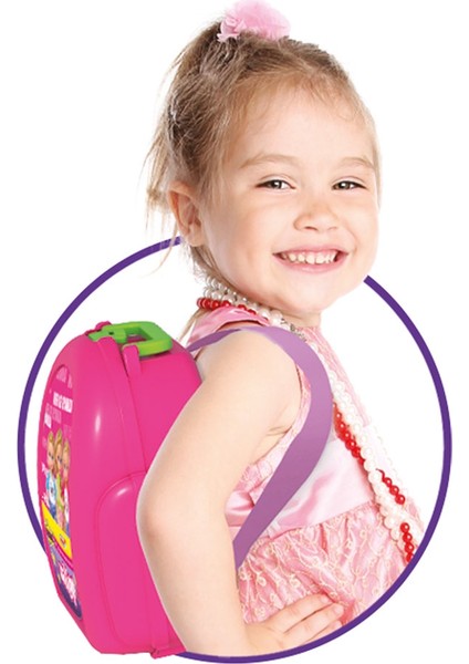 Mila'nın Oturma Odası Sırt Çantası - Aksesuarlı Oyuncak Oturma Odası Set 3+ // Mila's Living Room Backpack