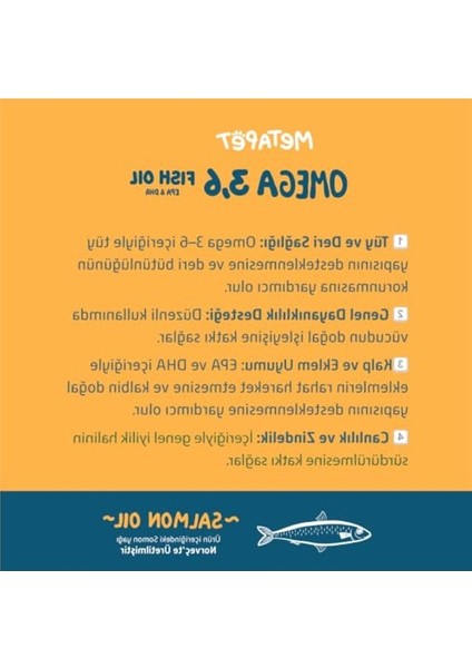 Omega 3-6 Içeren Somon Balık Yağı, 200 ml fiyatları
