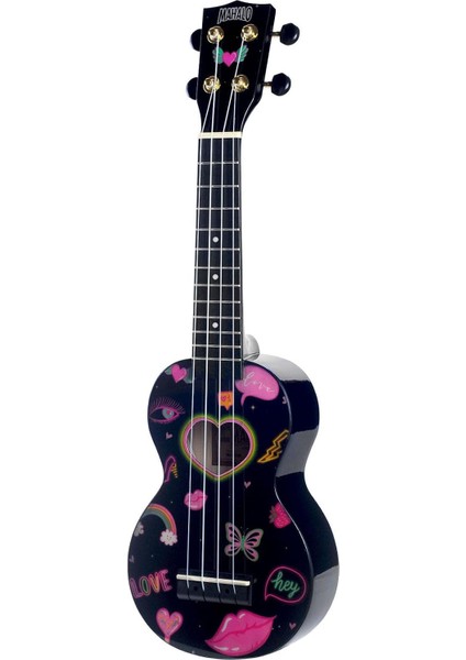 Soprano Ukulele (Heart Black) fırsatları
