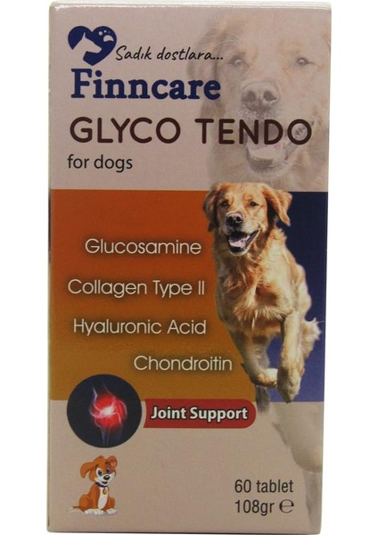 Finncare Köpekler Için Glyco Tendo 60 Tablet indirimleri