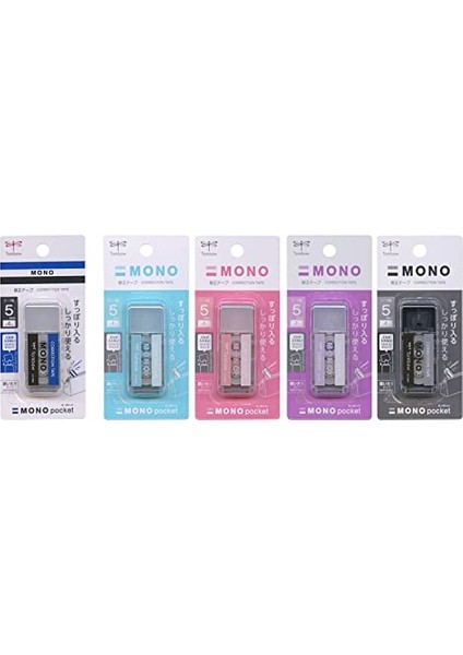 Tombow Mono Pocket Şerit Silici 5MMX4M Siyah fırsatları