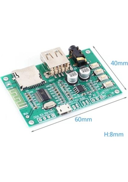 Mp3 Bluetooth 5.0 Dijital Güç Amplifikatörü Modülü modelleri
