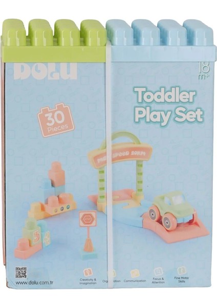 5218 Oyuncak Yol ve Blok Set 30 Pcs fiyatları