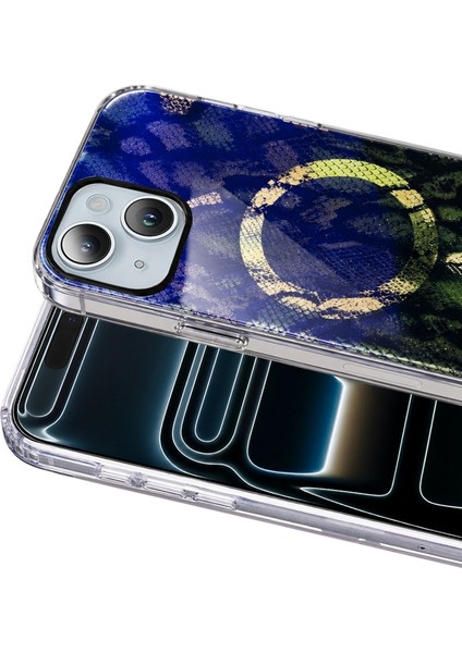 Onegif Apple iPhone 15 Desina Magsafe Kapak - Desen 7 fiyatları