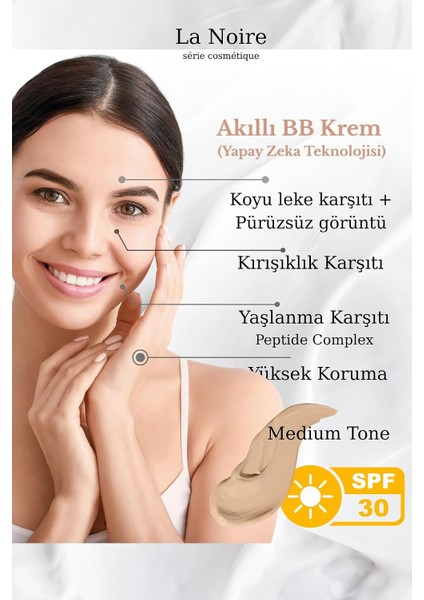Medium Ton Akıllı Bb Krem | Yaşlanma-Kırışıklık Karşıtı SPF30 fiyatları