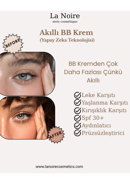 Medium Ton Akıllı Bb Krem | Yaşlanma-Kırışıklık Karşıtı SPF30 fırsatları