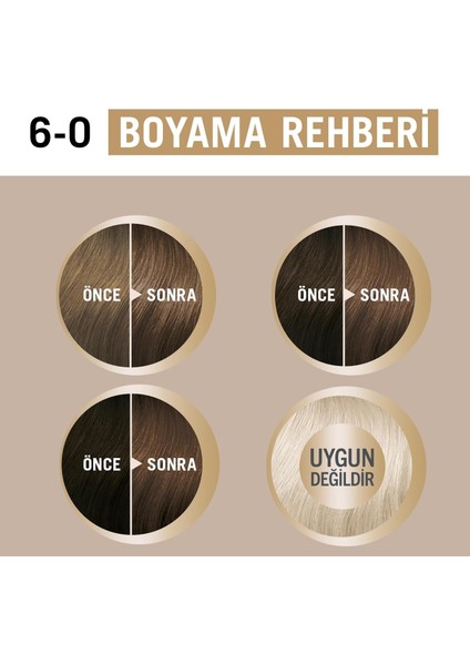 Creme Supreme Saç Boyası 6-0 Açık Kahve