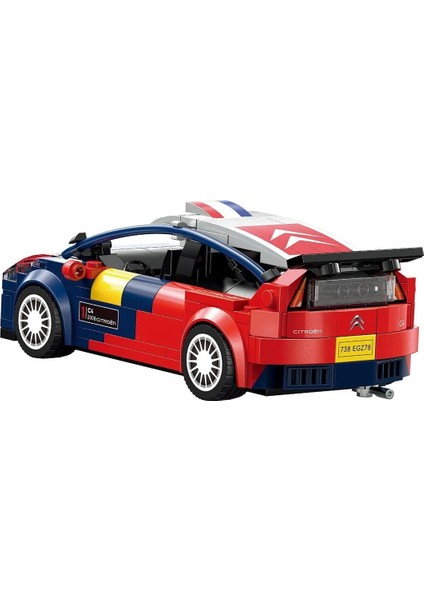 C5503W Cada Citroen C4 Wrc 296 Parça Block Oyuncak fırsatları