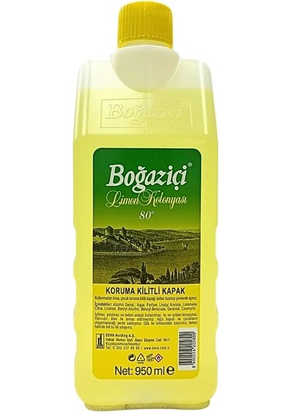 950 ml Kolonya Koruma Kilitli Kapak fiyatları