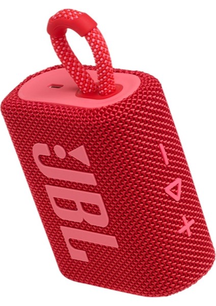 Go 3 Kırmızı Taşınabilir Bluetooth Hoparlör 4,2 W Güç ve IP67 Suya Dayanıklı Özellik fırsatları