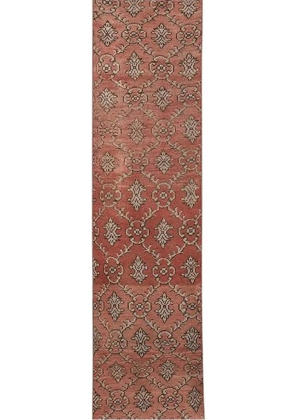 Yün Turuncu El Dokuması Halı 70 x 472 cm fırsatları