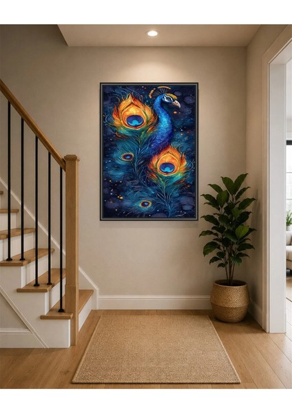 Papağan Tablo Duvar Dekoru Ahşap Mdf Baskı Tablo Çerçeve Görünümlü Mdf Tablo fiyatları
