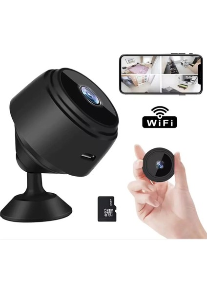 Blue Inter Mini Kamera 1080P Hd Wifi (Gizli, Miknatisli) modelleri