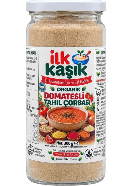 Organik Domatesli Tahıl Çorbası | 300 G fiyatları