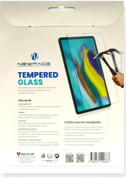 Huawei Mediapad T5 10 Tablet Cam Ekran Koruyucu modelleri