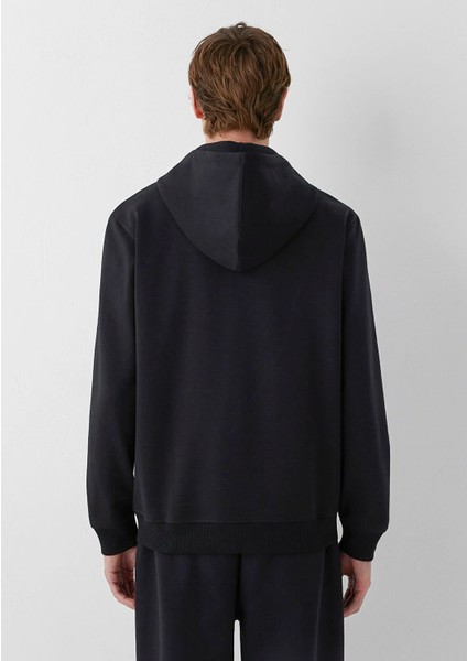 Kapüşonlu Siyah Sweatshirt 0S20093-900 indirimleri
