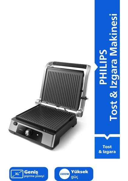 Philips HD6301/90 2200 W Tost Makinesi + HD7301 Çay Makinesi Hediyeli