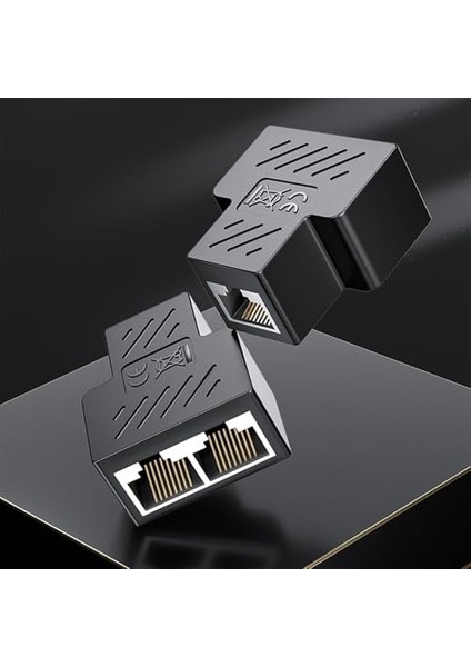 To 2 Ethernet Splitter Çoğaltıcı Adaptör modelleri