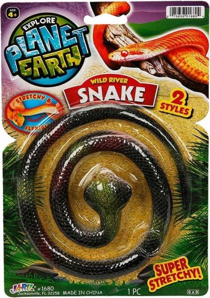 Planet Earth Esnek Yılan Figürü BZS10 modelleri