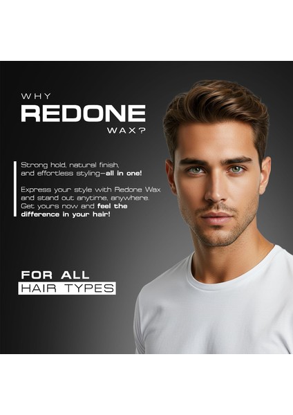 Redone Matte Look Wax Black 100 ml modelleri