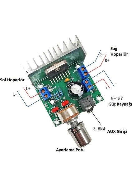 TDA7297 Amfi Devresi fiyatları