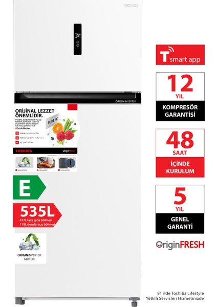 Toshiba GRRT702WEPMT