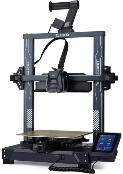 Neptune 4 Pro Siyah 3D Yazıcı CNC İşlenmiş Alüminyum Ekstrüzyon