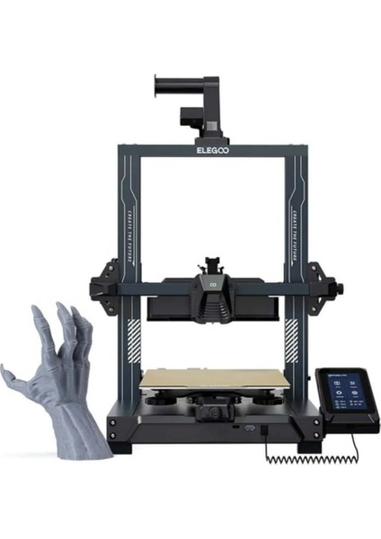 Neptune 4 Pro Siyah 3D Yazıcı CNC İşlenmiş Alüminyum Ekstrüzyon