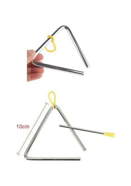 Üçgen Zil 10 cm Çelik Üçgen Zil fiyatları