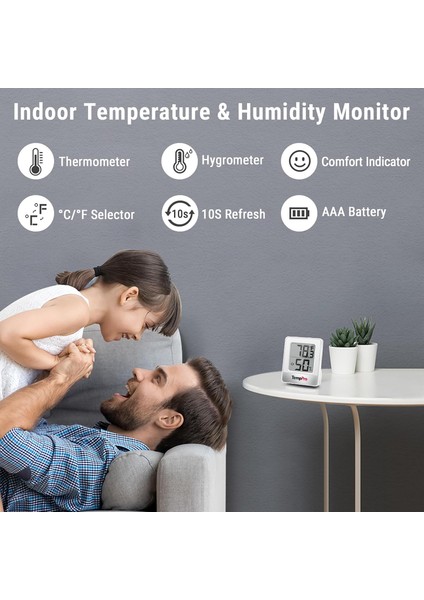 Thermopro TP49 Mini Dijital Nem Ölçer ve Termometre fiyatları