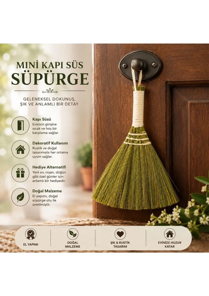 If Hasır Saplı Kapı Süsü ve Süpürge fiyatları