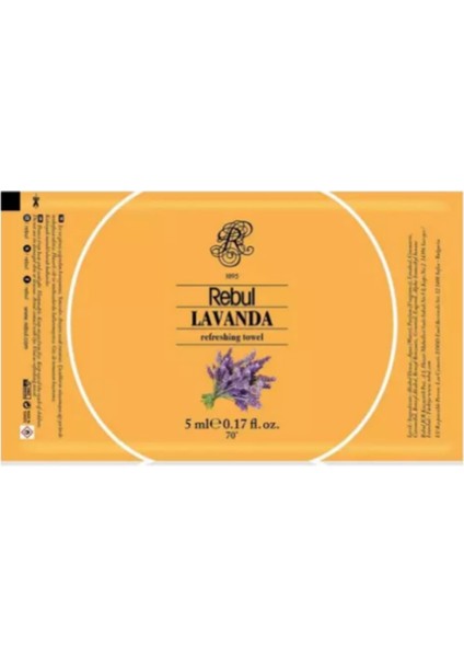 Lavanda Kolonyalı Mendil, 50 Adet, 5 ml modelleri