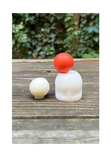 Küre Biçimli Silikon Mum Kalıbı, 3 cm Çap fırsatları