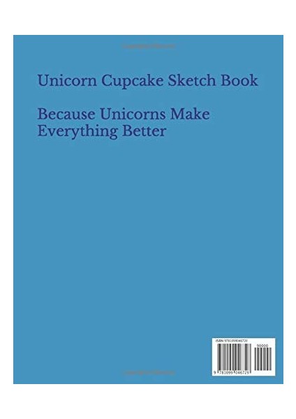 Tek Boynuzlu At Cupcake Çizim Defteri fiyatları