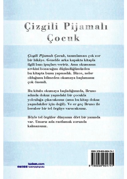 Çizgili Pijamalı Çocuk — Kitap ( ) modelleri