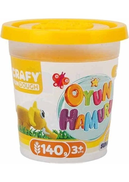 Crafy 4'lü Oyun Hamuru 520 Gr. indirimleri