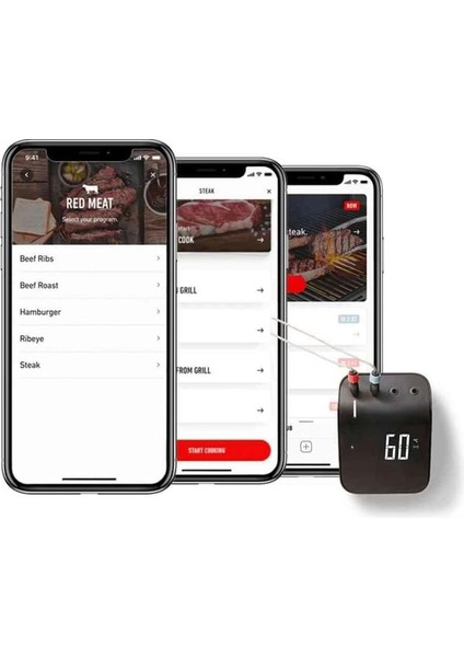 Tr 3202 Connect Smart Grilling Hub, Siyah modelleri