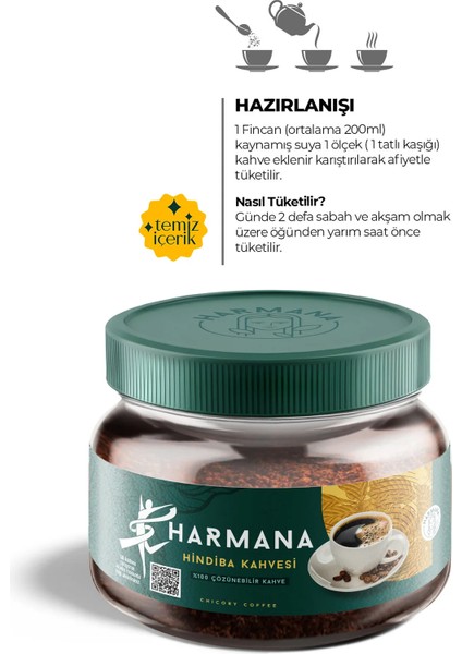 2 Adet Hindiba Kahvesi 2x 150 gr modelleri