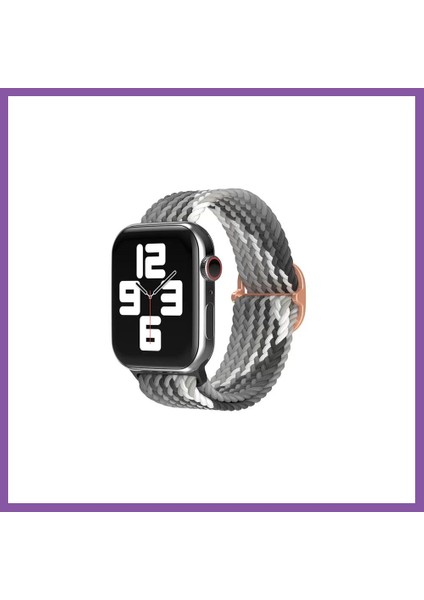 Bezos Watch 42MM Uyumlu Star Kordon - Gri-Siyah Bzoshb Fiyatı