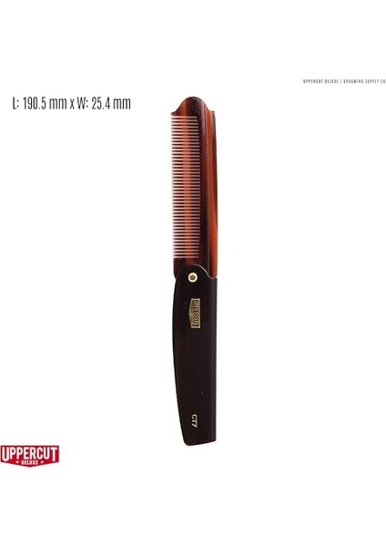 Ct7 Flip Pocket Sized Comb, Tortoise Shell & Katlanabilir Tarak fırsatları