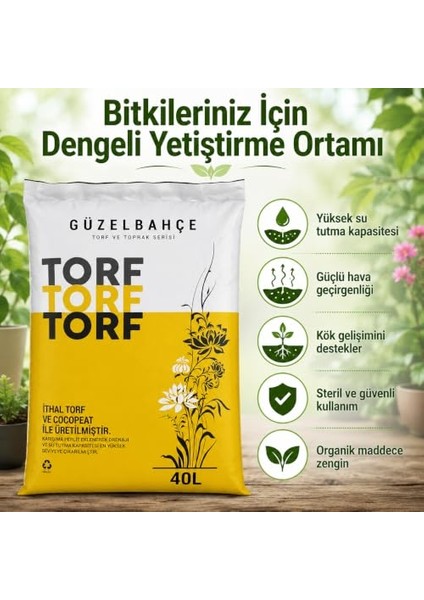 Özel Karışım Genel Kullanıma Uygun Torf fırsatları