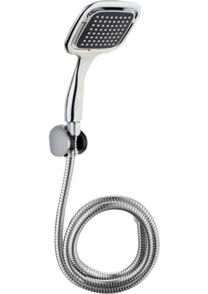 Modern Siyah Duş Seti El Duşu Başlığı 1 Adet Banyo modelleri