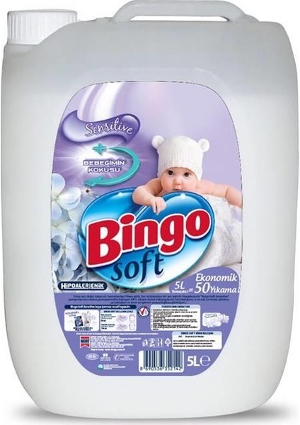 Çamaşır Yumusatıcı Sensitive 5lt 1 Adet Bezoss fiyatları