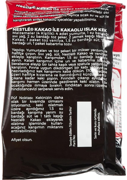 Tr Nestlé Kakao, 100 G x 12 modelleri