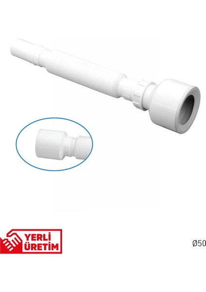 Körüklü Pisuvar Sifonu Q50 (18602) fırsatları