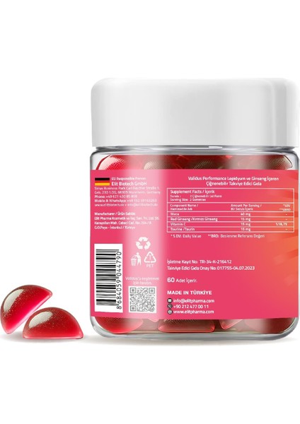 Maca Ginseng 60 Gummies indirimleri